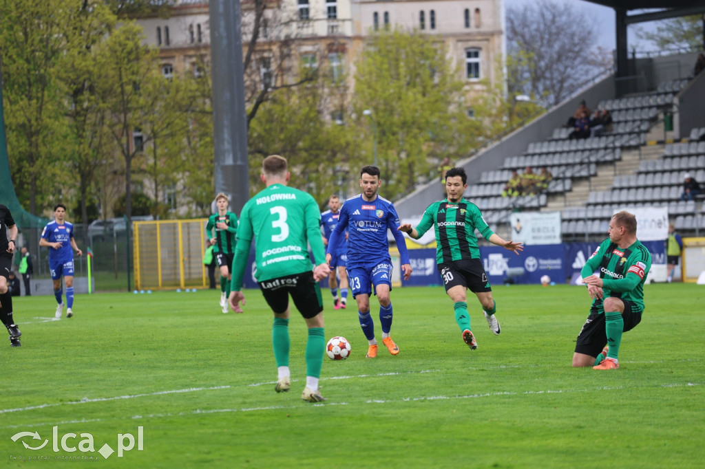 Zimny prysznic na Stadionie Orła Białego!