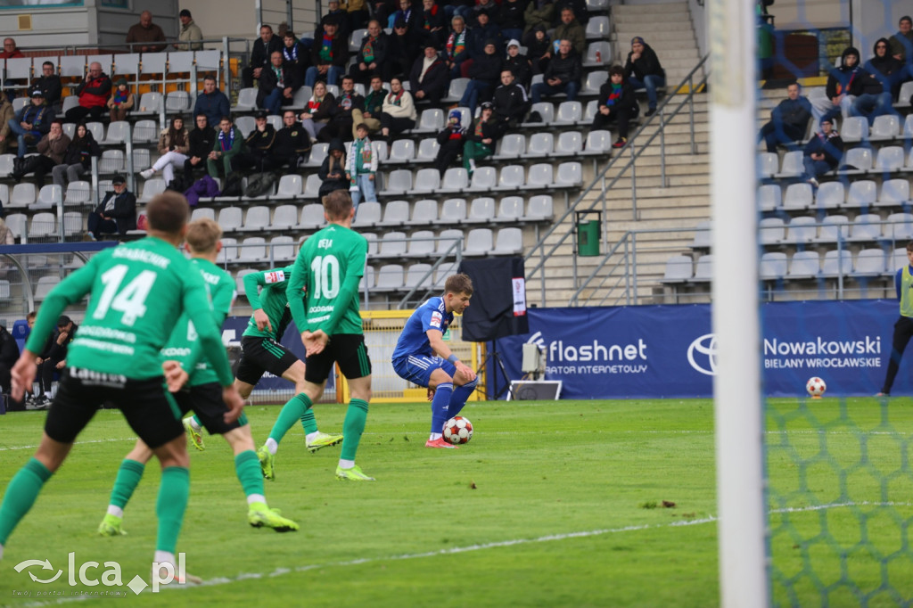 Zimny prysznic na Stadionie Orła Białego!