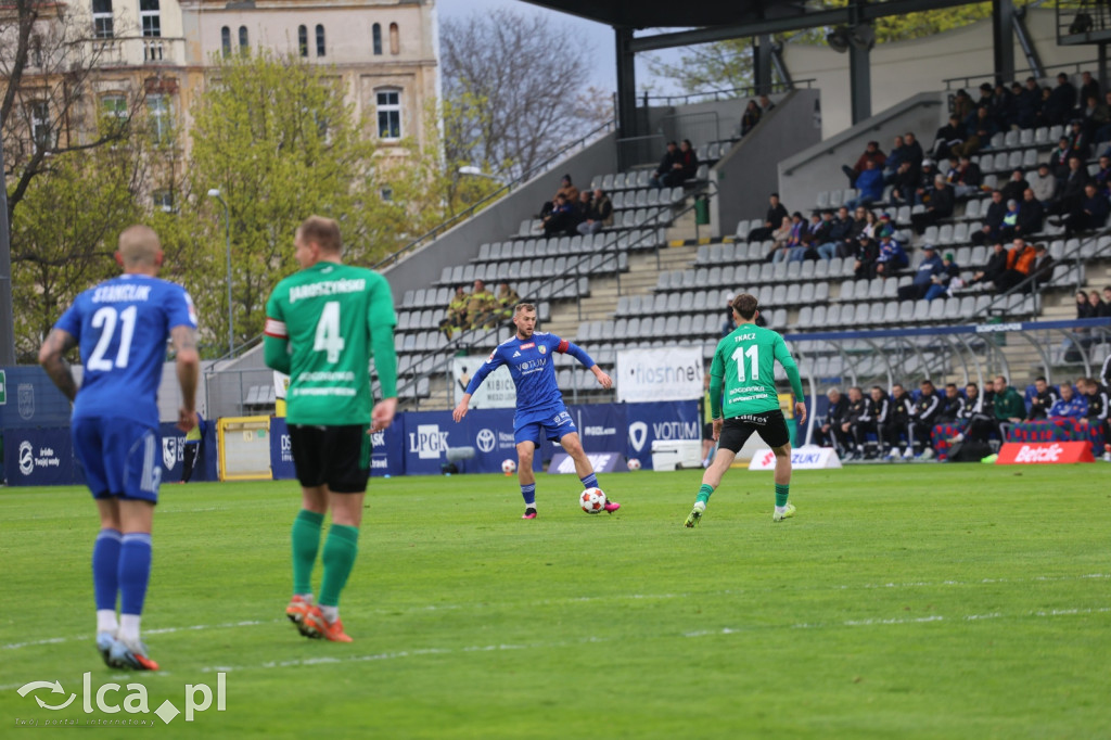 Zimny prysznic na Stadionie Orła Białego!