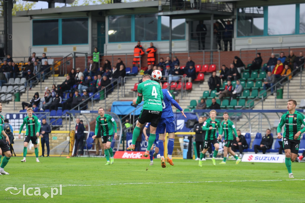 Zimny prysznic na Stadionie Orła Białego!