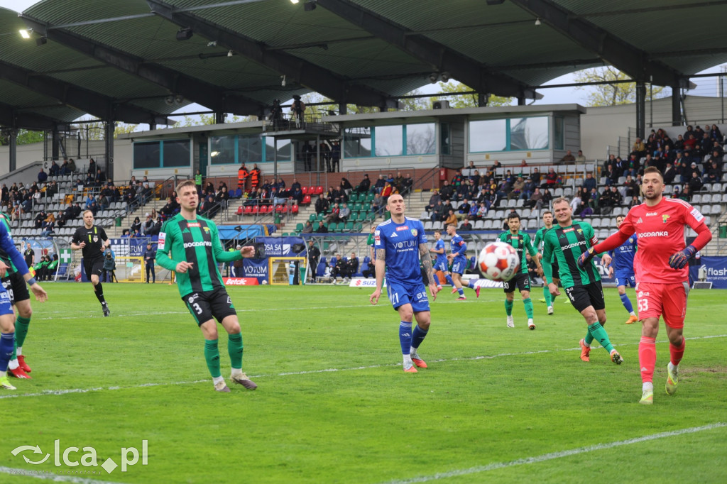 Zimny prysznic na Stadionie Orła Białego!