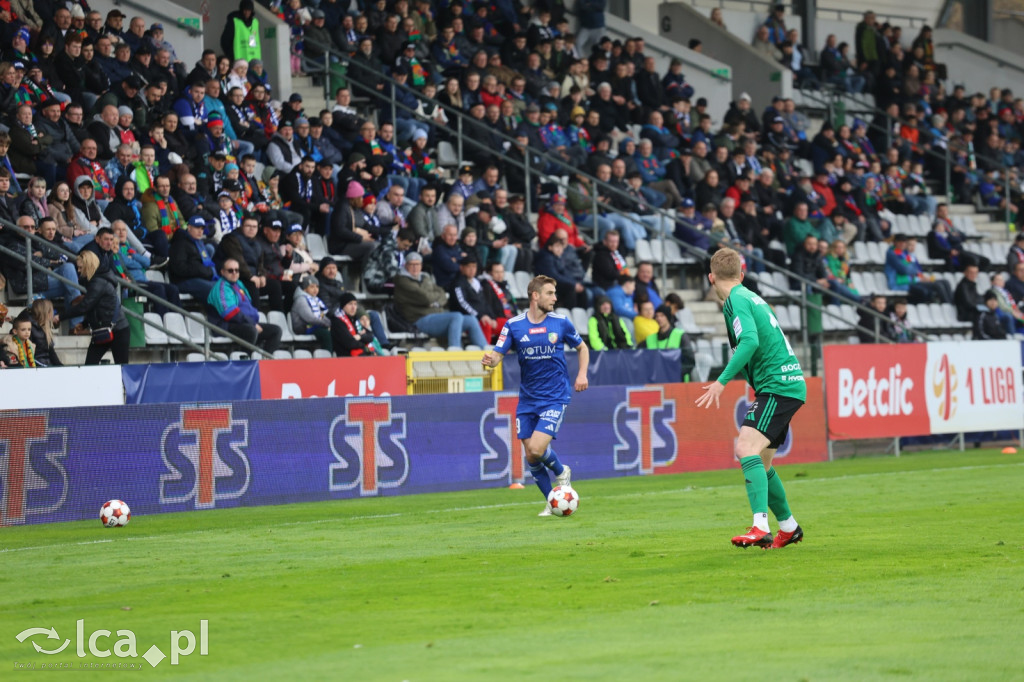 Zimny prysznic na Stadionie Orła Białego!