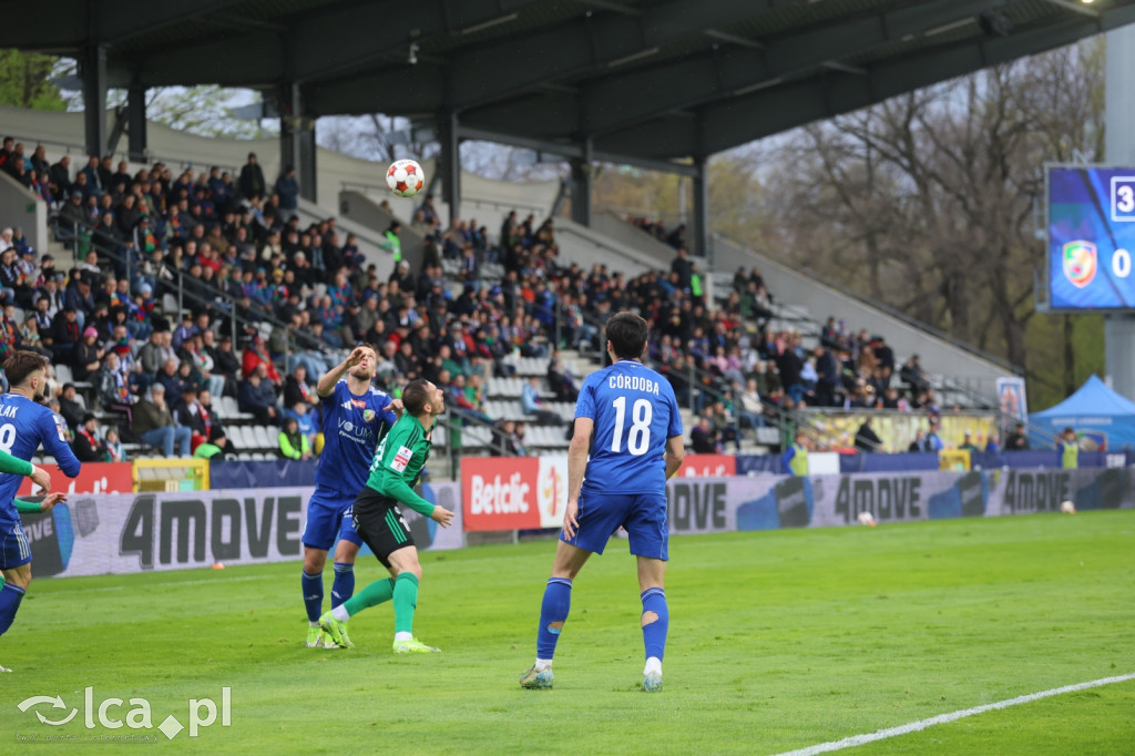 Zimny prysznic na Stadionie Orła Białego!