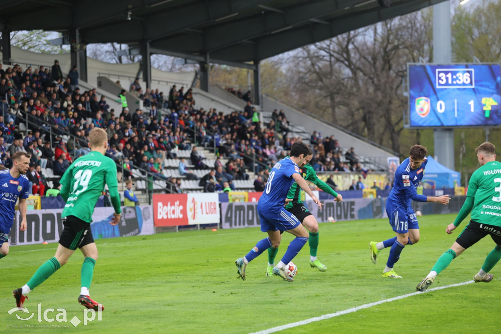 Zimny prysznic na Stadionie Orła Białego!