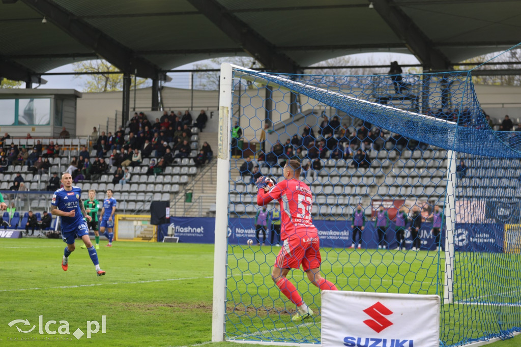 Zimny prysznic na Stadionie Orła Białego!