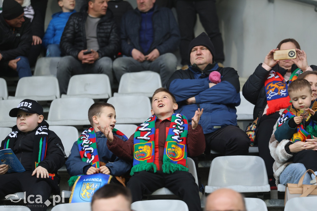 Ponad 2 tysiące kibiców oglądało porażkę Miedzi