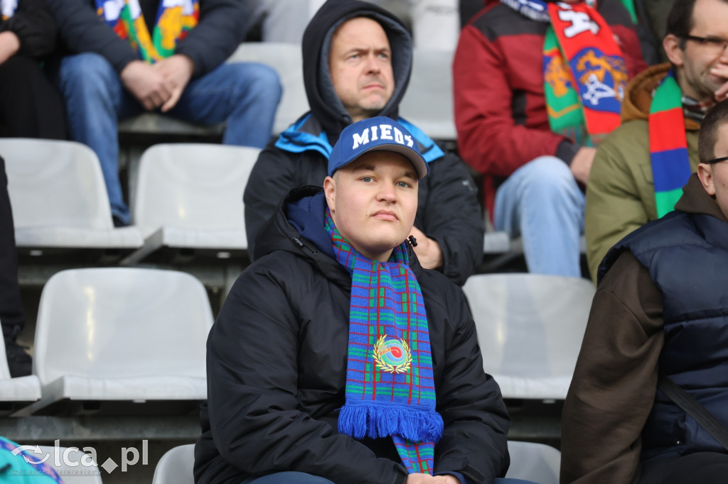 Ponad 2 tysiące kibiców oglądało porażkę Miedzi