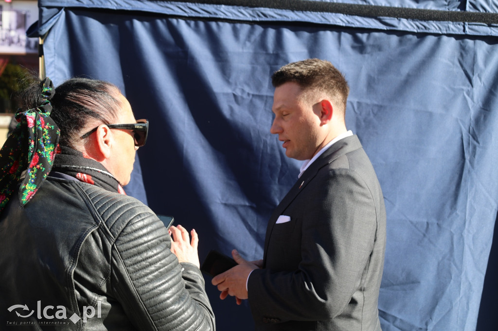 Mieszkańcy przepytali Mentzena