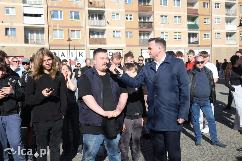 Mieszkańcy przepytali Mentzena