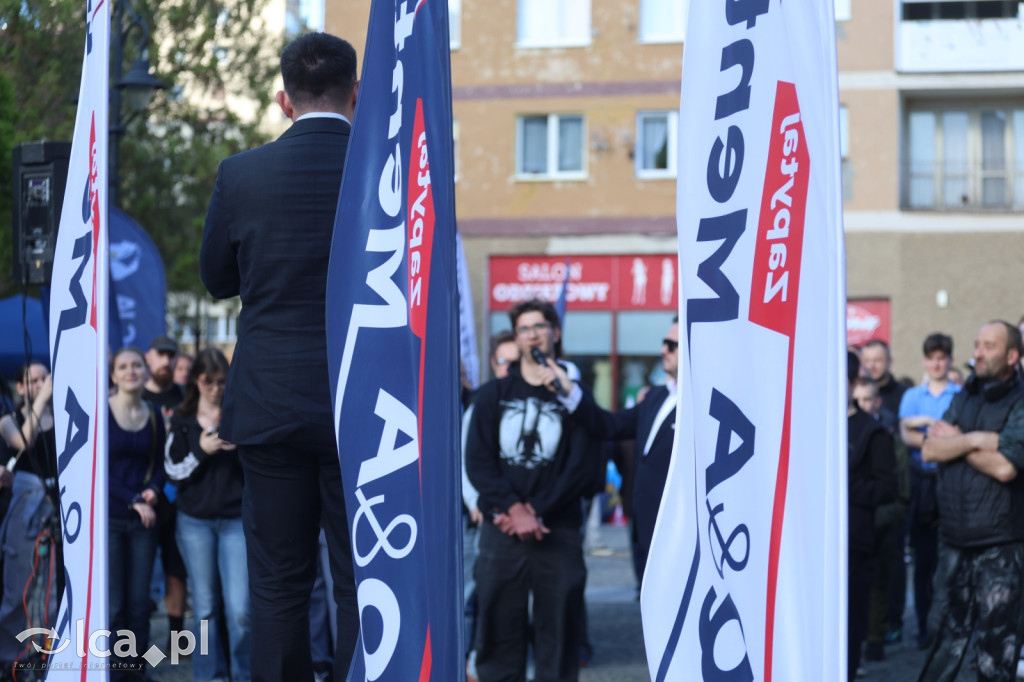 Mieszkańcy przepytali Mentzena