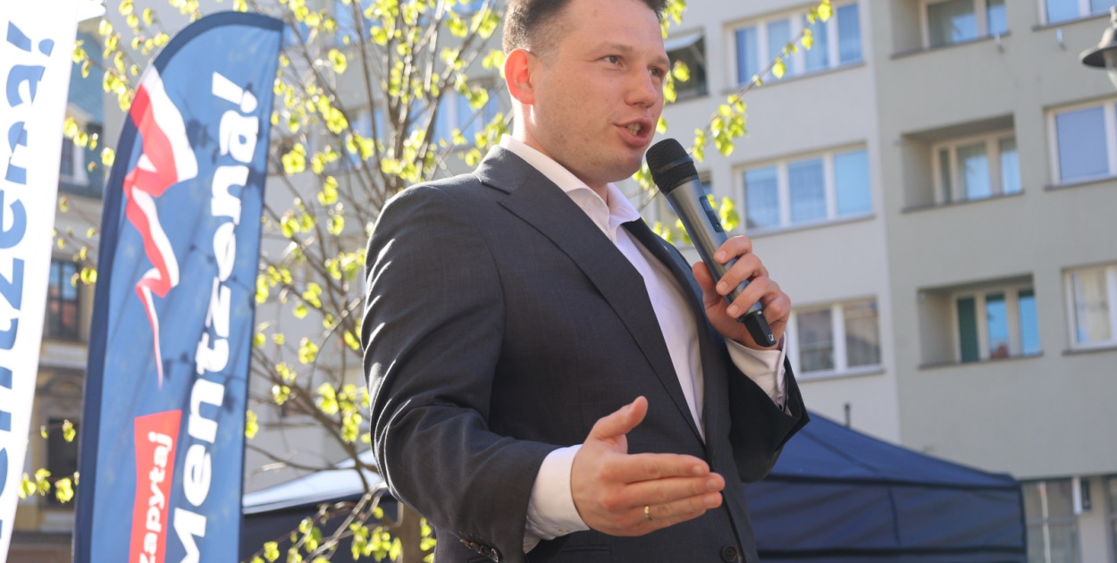 Mieszkańcy przepytali Mentzena