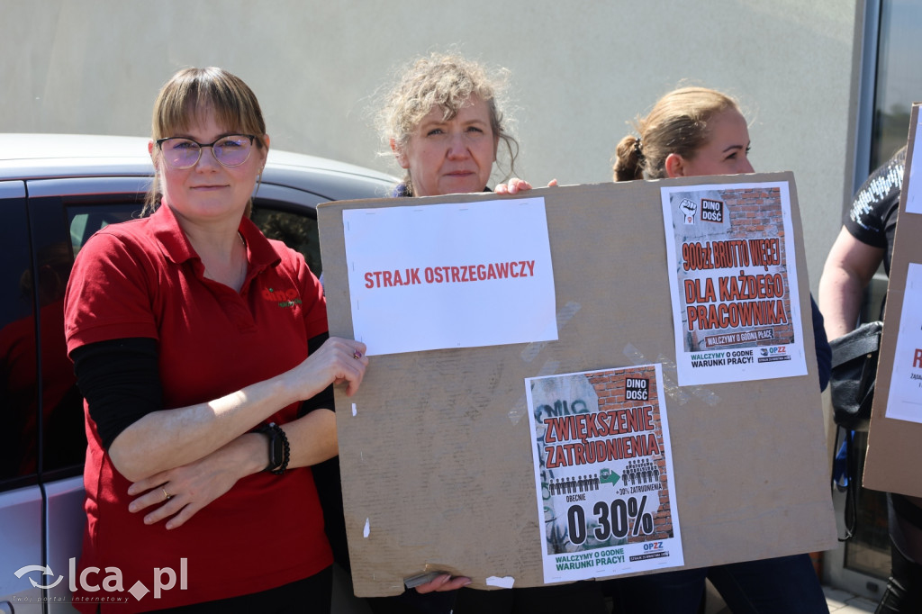 Traktują nas jak roboty. Strajk w Dino
