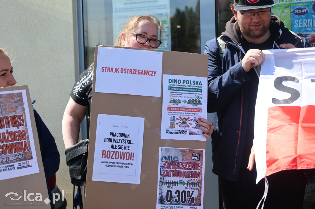 Traktują nas jak roboty. Strajk w Dino