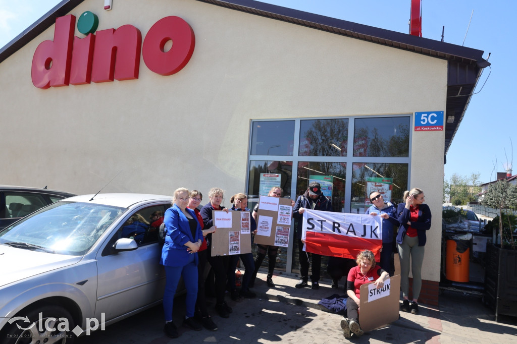 Traktują nas jak roboty. Strajk w Dino