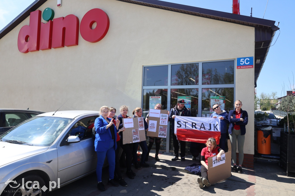 Traktują nas jak roboty. Strajk w Dino