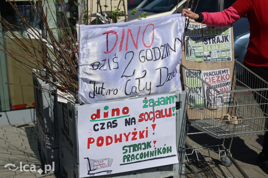 Traktują nas jak roboty. Strajk w Dino