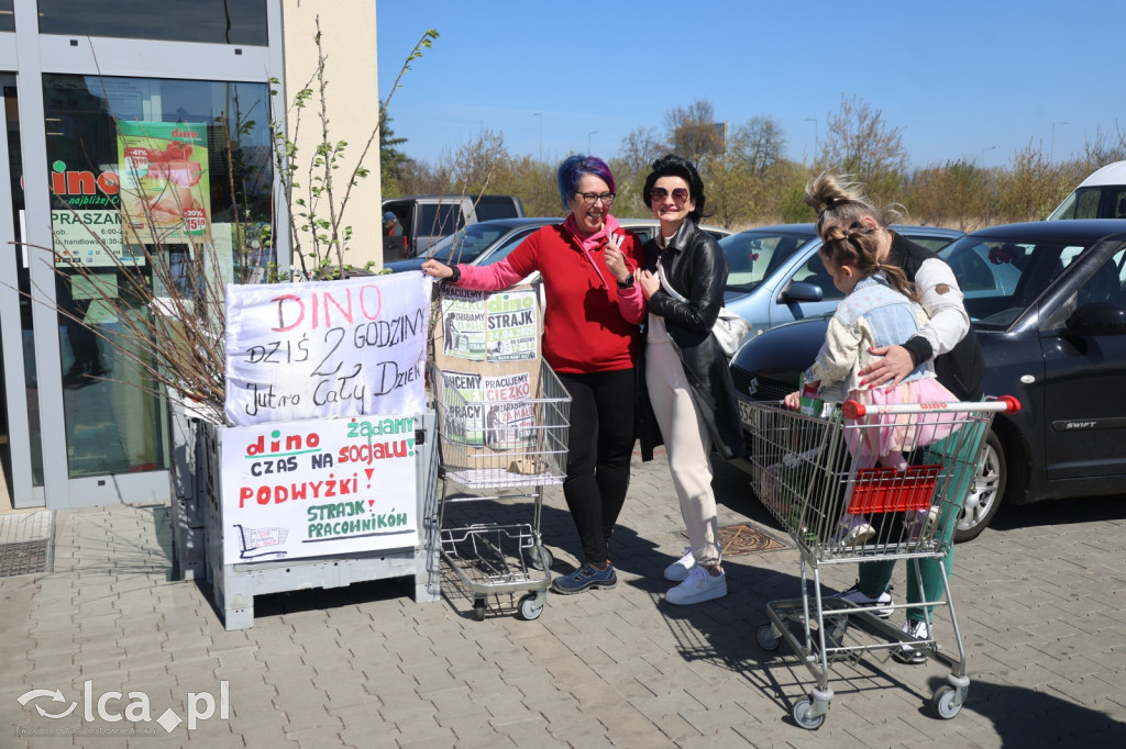 Traktują nas jak roboty. Strajk w Dino