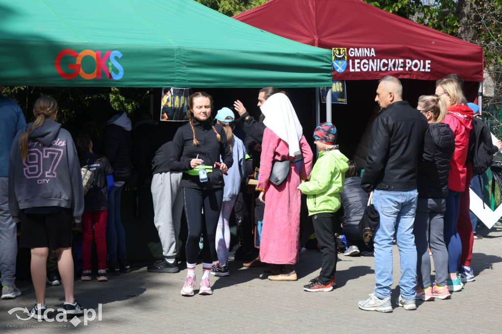 Młodzi biegacze w Legnickim Polu