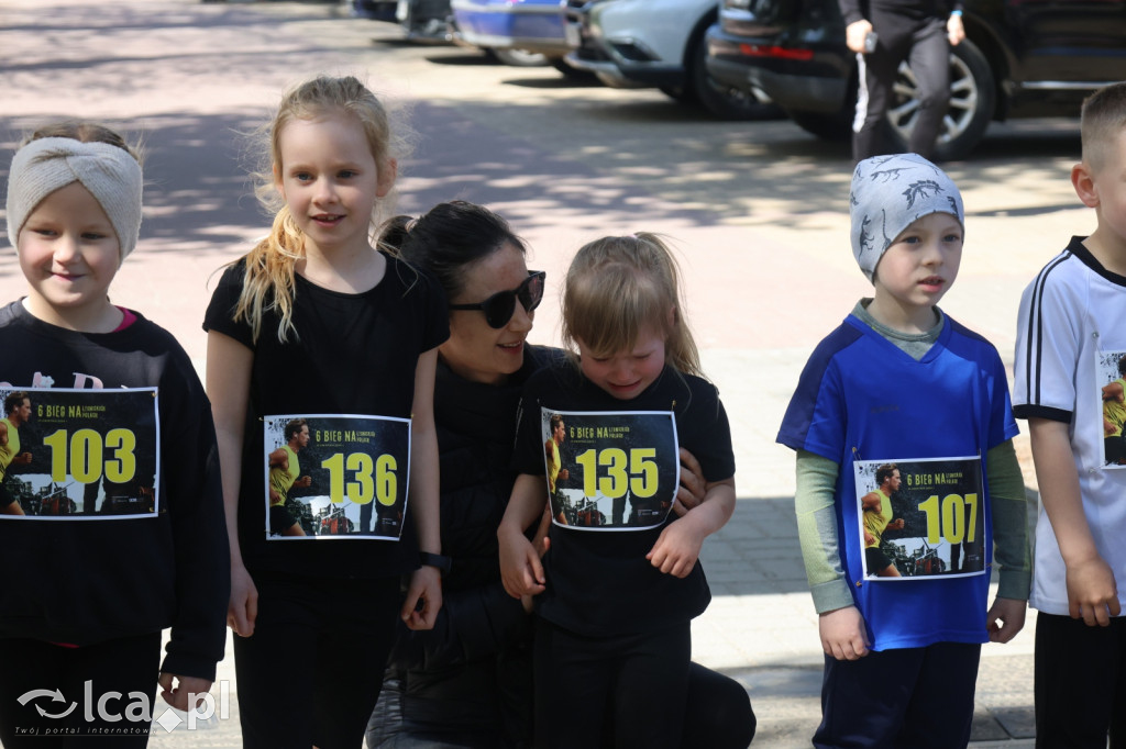 Młodzi biegacze w Legnickim Polu