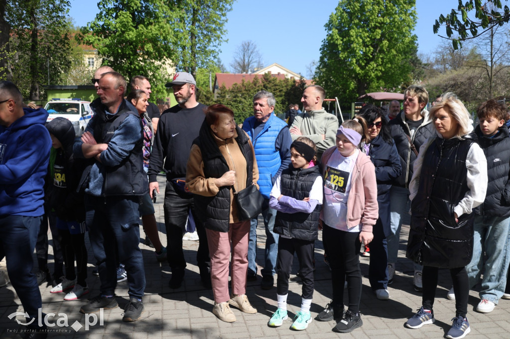 Młodzi biegacze w Legnickim Polu