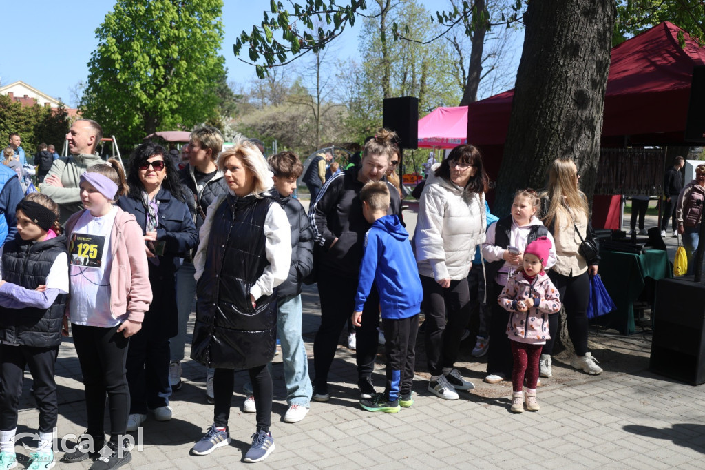 Młodzi biegacze w Legnickim Polu