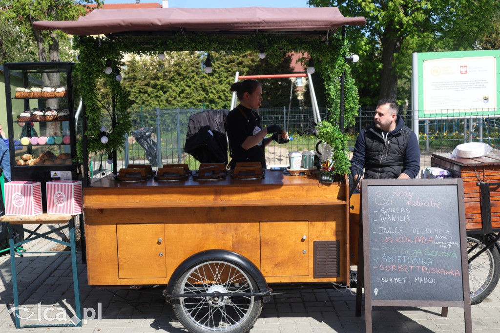 Młodzi biegacze w Legnickim Polu