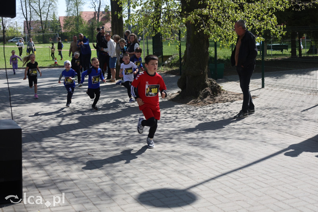 Młodzi biegacze w Legnickim Polu