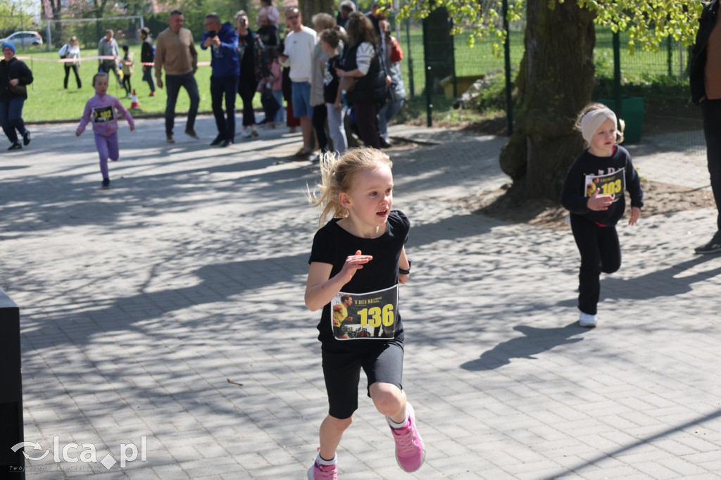 Młodzi biegacze w Legnickim Polu