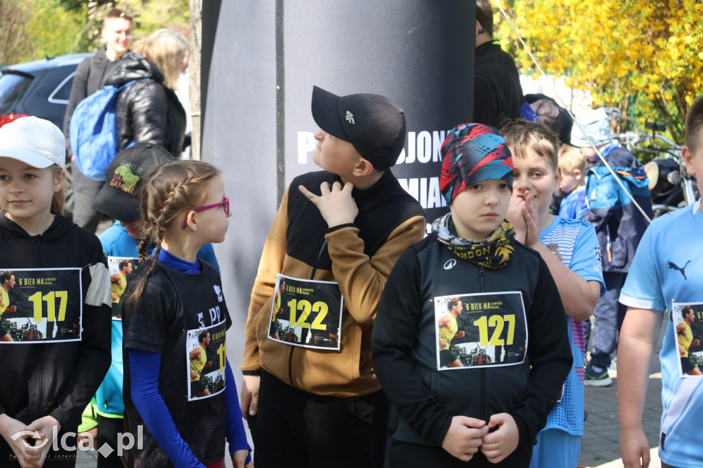 Młodzi biegacze w Legnickim Polu
