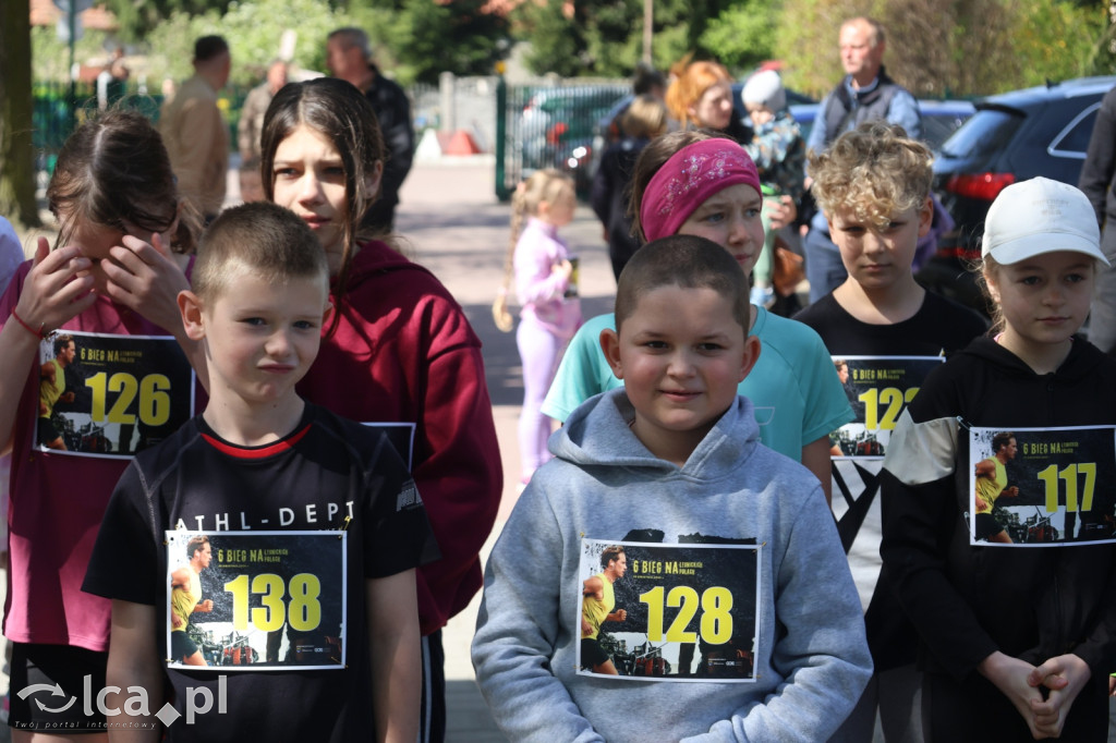 Młodzi biegacze w Legnickim Polu