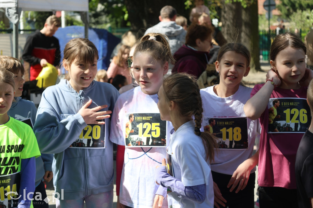 Młodzi biegacze w Legnickim Polu