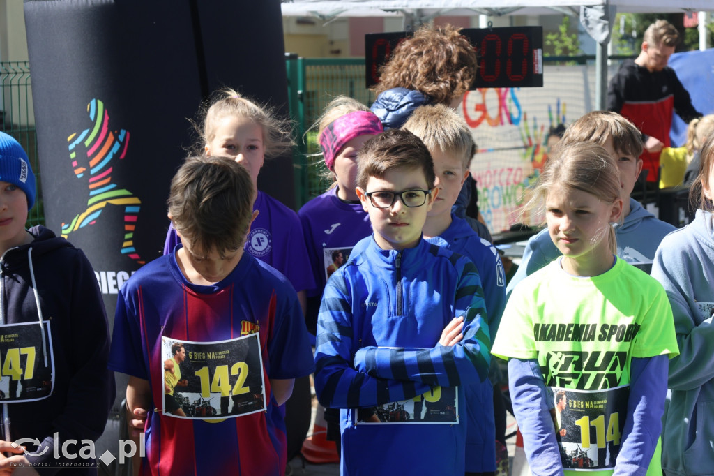 Młodzi biegacze w Legnickim Polu