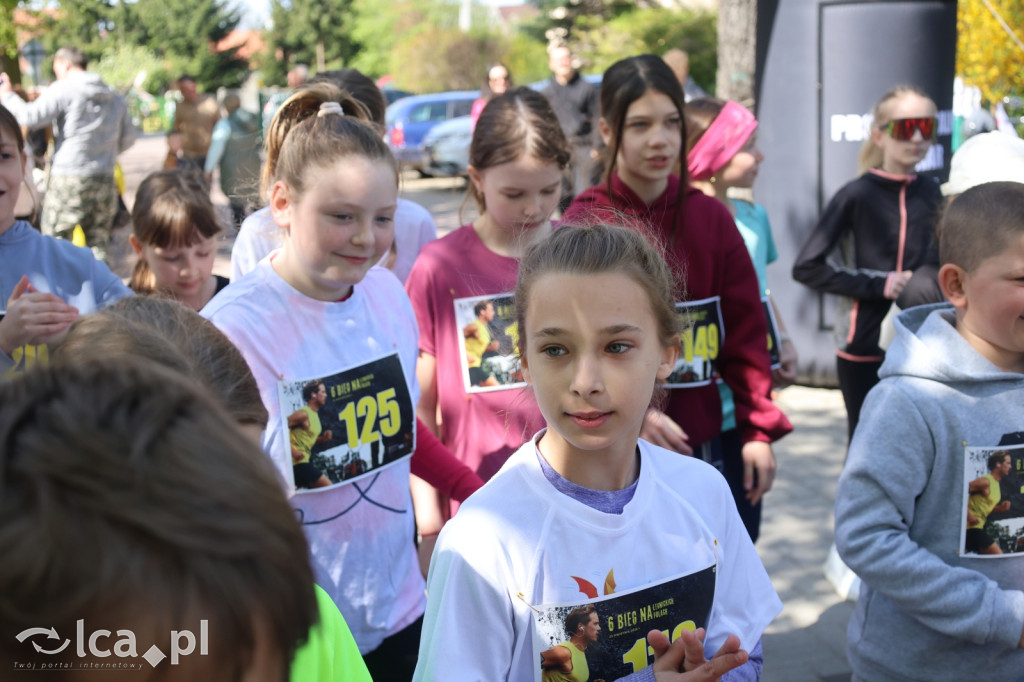 Młodzi biegacze w Legnickim Polu