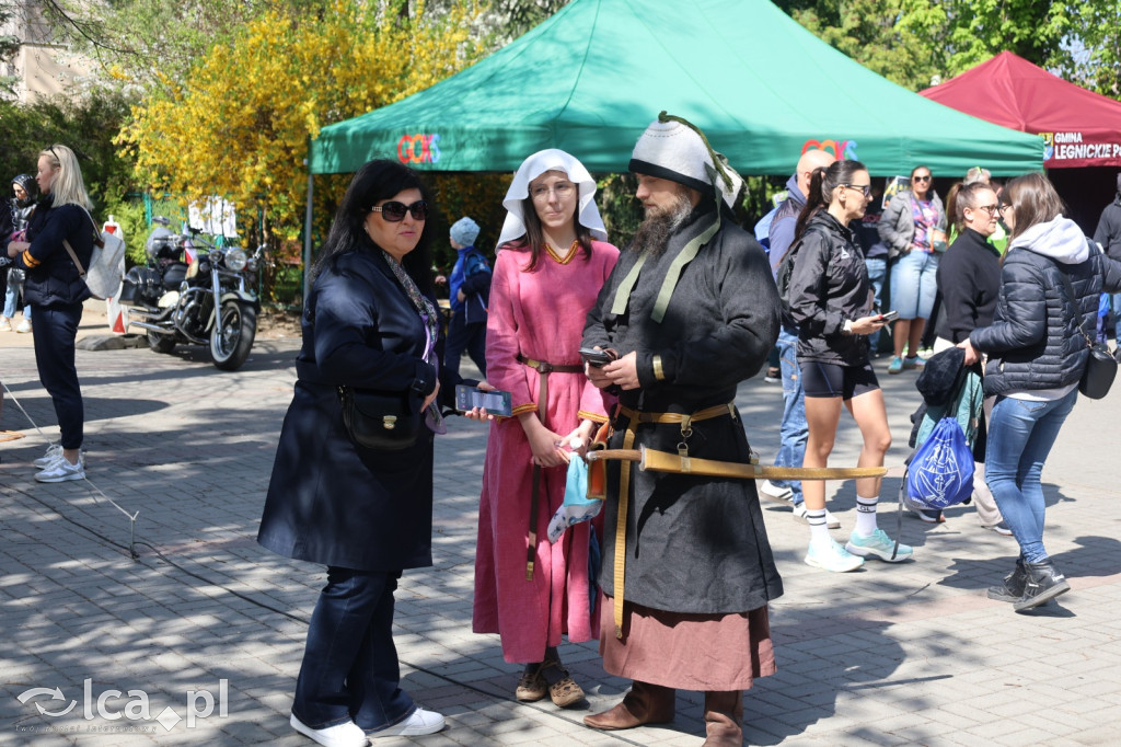 Młodzi biegacze w Legnickim Polu