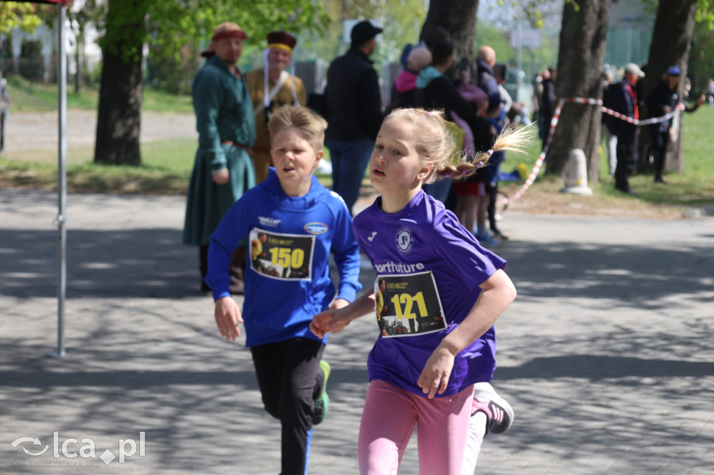 Młodzi biegacze w Legnickim Polu