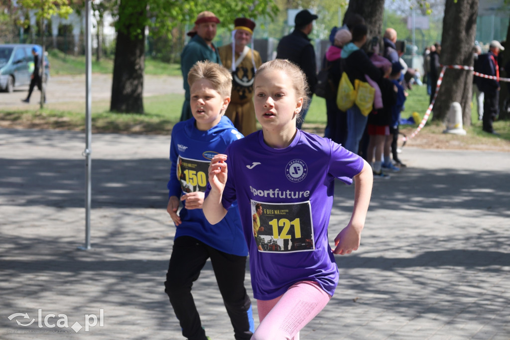 Młodzi biegacze w Legnickim Polu