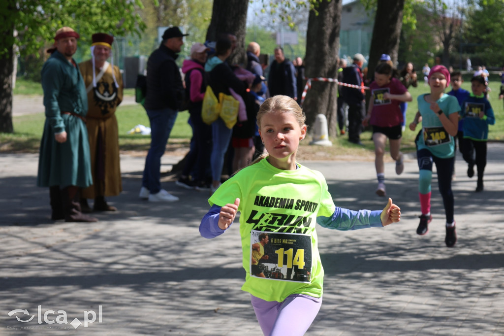 Młodzi biegacze w Legnickim Polu