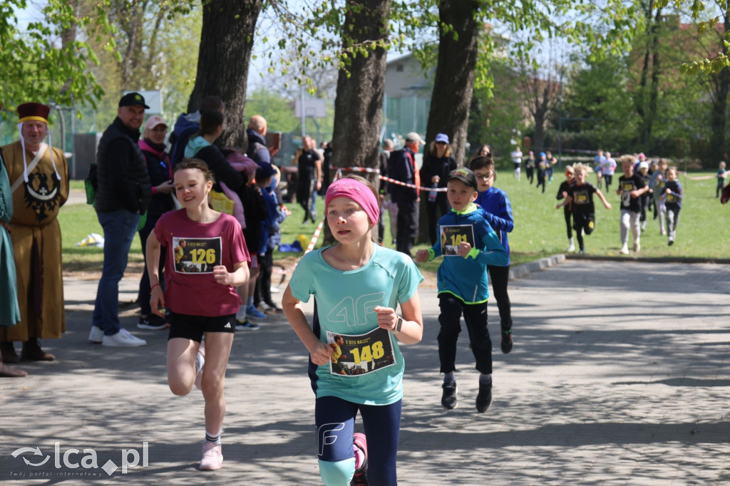 Młodzi biegacze w Legnickim Polu