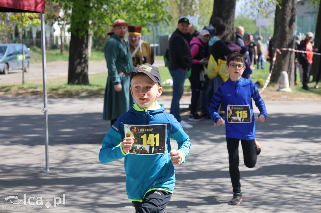 Młodzi biegacze w Legnickim Polu