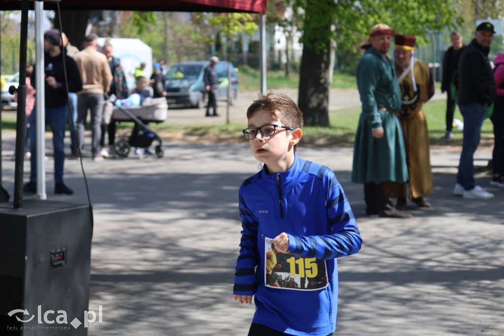 Młodzi biegacze w Legnickim Polu
