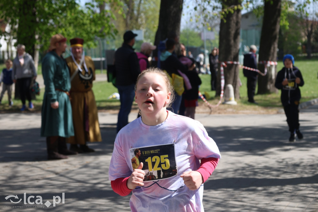 Młodzi biegacze w Legnickim Polu