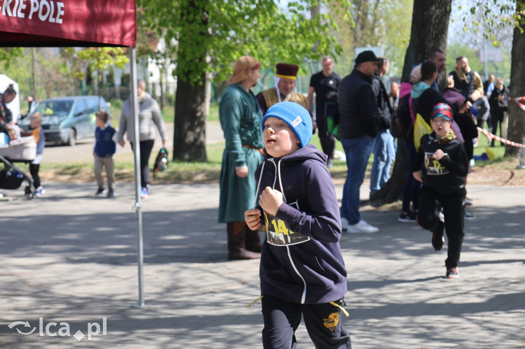 Młodzi biegacze w Legnickim Polu