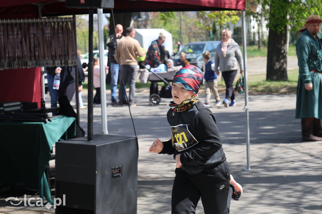 Młodzi biegacze w Legnickim Polu