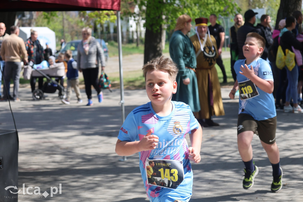 Młodzi biegacze w Legnickim Polu