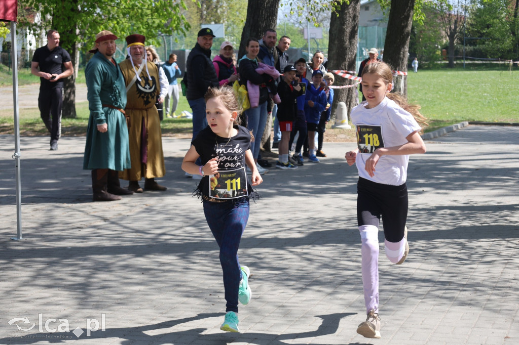 Młodzi biegacze w Legnickim Polu