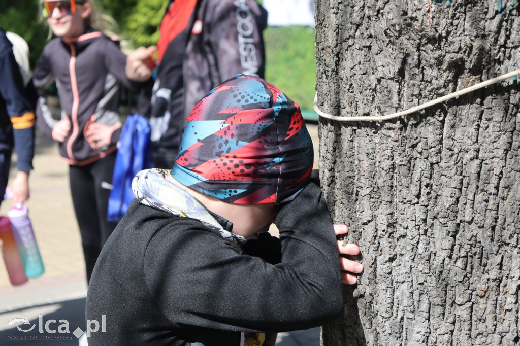 Młodzi biegacze w Legnickim Polu