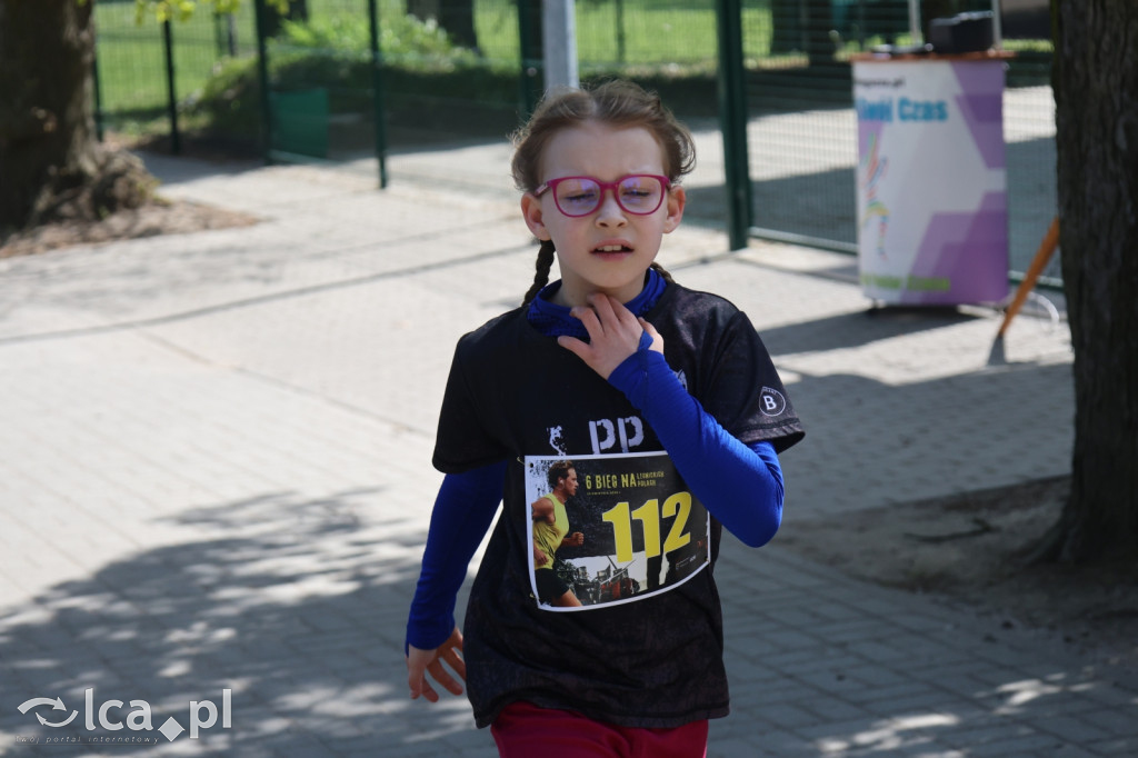 Młodzi biegacze w Legnickim Polu