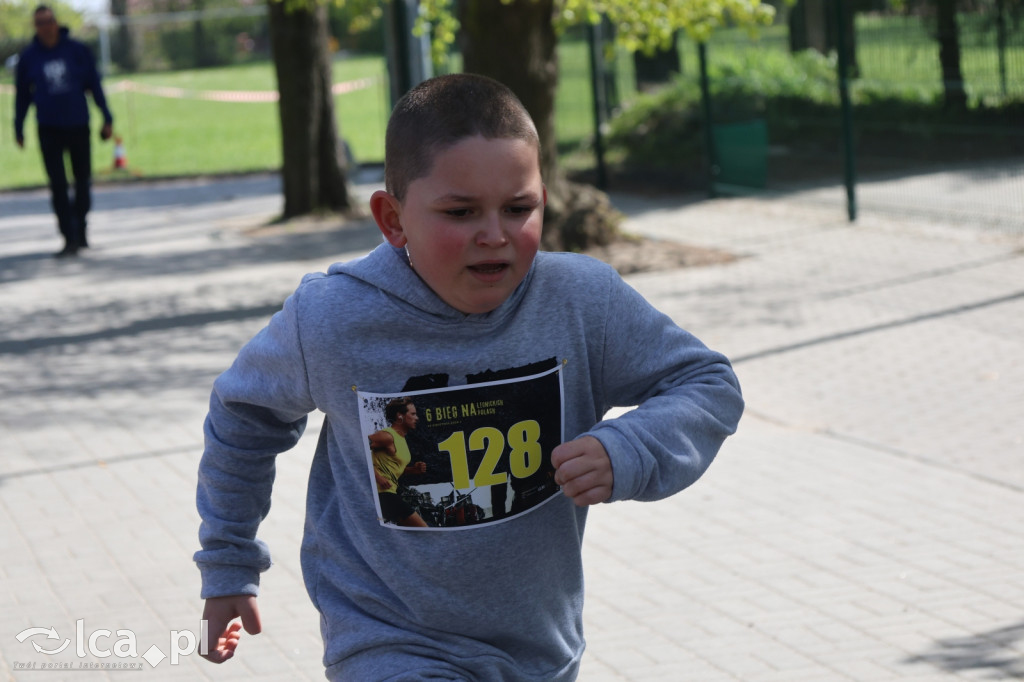 Młodzi biegacze w Legnickim Polu