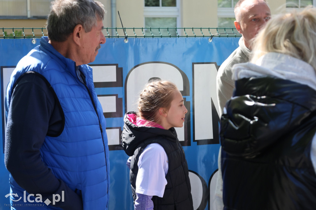 Młodzi biegacze w Legnickim Polu