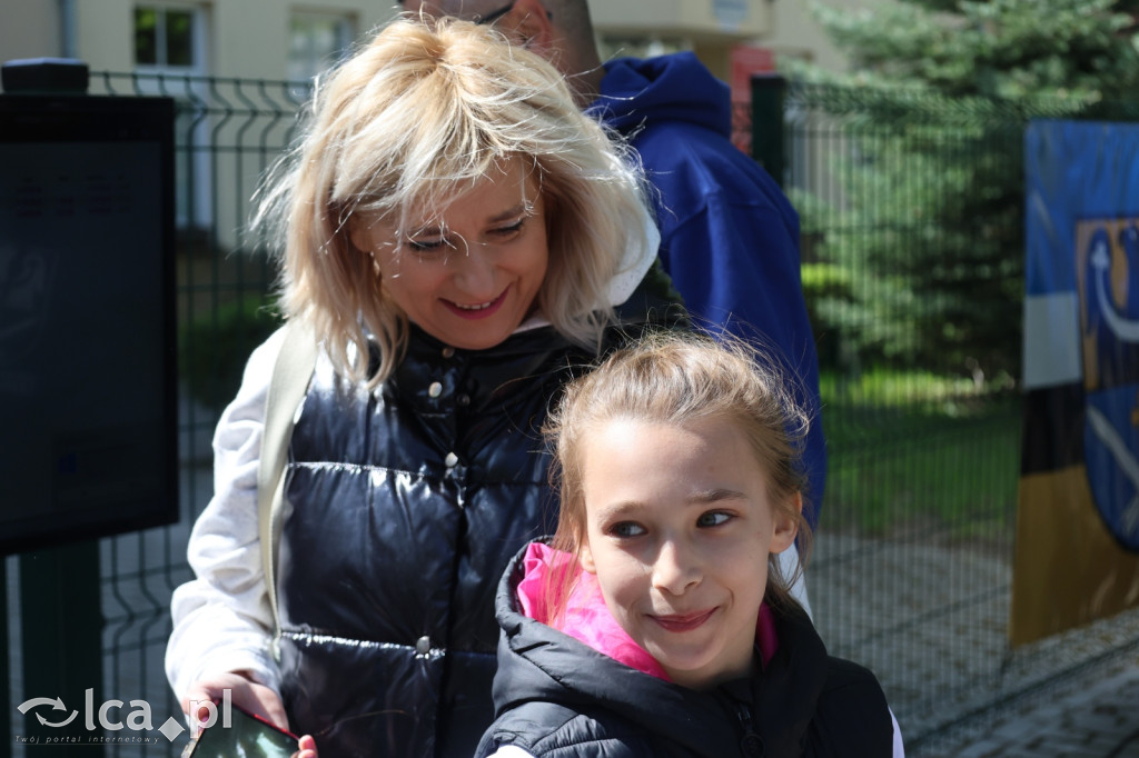 Młodzi biegacze w Legnickim Polu